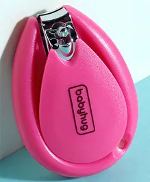 Babyhug Oval Shape Nail Clipper - Pink