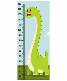 WENS Removable Height Measurement Wall Sticker Cute Dinosaur Print - Green