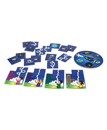Kids Zone Board Game Blue -  60  Pieces
