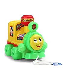 Luvely Pull Along Thomas Loco Engine Toy - Green