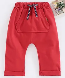 marshmallow Full Length Lounge Pant - Red