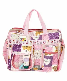 BeyBee Baby Diaper Nappy Changing Baby Diaper Bag Baby Bag Mummy Bag Handbag Mama's Bag Diaper Bag One Size - Voilet