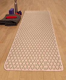 Saral Home Hand Woven Washable Yoga Mat - Light Pink