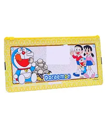 Sticker Bazar Sparkle Pencil Pouch Doraemon Print (Color and Print May Vary)
