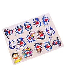 Sticker Bazaar Doraemon Foam Sticker Set Multicolor - 16 Pieces