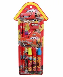 Funcart Stationery Set Red Pack of 1 - 6 Pieces