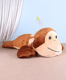 Melissa and Doug Plush Monkey Soft Toy Brown - Length 70 cm
