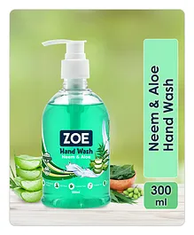 Zoe Neem & Aloe Hand Wash - 300 ml