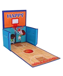 Ramson Basketball Storage Box with Playmat - Blue