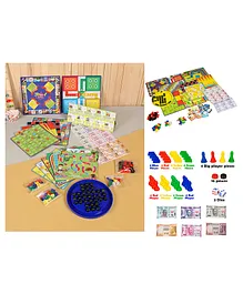 Ratnas 14 In 1 Family Board Game - Multicolor
