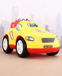 Lovely Friction Boom Car - Yellow (Print May Vary)