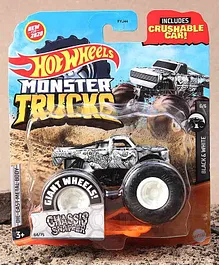 Hot Wheels Monster Truck Chassis Snapper Giant Wheel Car Toy (Style and Color May Vary)