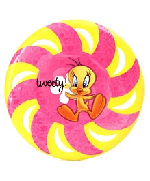 Tweety Flying Disc - Yellow Pink