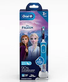 Oral-B Kids Electric Rechargeable Toothbrush Featuring Frozen Characters - Blue