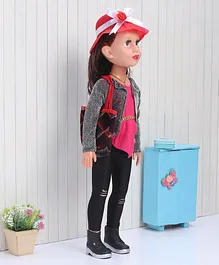 Speedage Simran Fashion Doll Black Pink - Height 56.5 cm