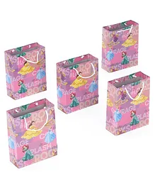 Disney Princess Themed Gift Bags Pink - Pack of 5