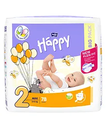 Bella Baby Happy Diapers Small - 78 Pieces