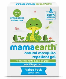 Mamaearth Mosquito Repellent Gel Pack of 2 - 50 ml Each