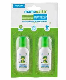 Mamaearth Anti Mosquito Fabric Roll On Pack of 2 - 8 ml Each