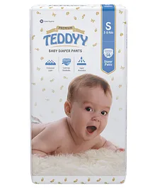 Teddyy Baby Premium Pant Style Diapers Small - 58 Pieces