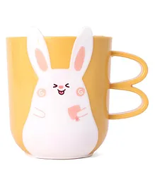 Polypropylene Mug Bunny Design Yellow - 350 ml