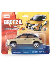 Centy Bretza Pull Back Car - Golden