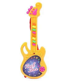 Vijaya Impex Electronic Guitar With Music - Yellow