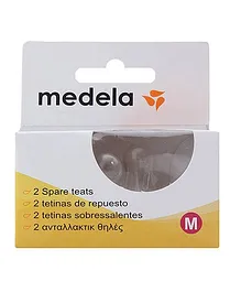Medela - Spare Teats Medium Size - Pack of 2