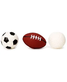 Speedage Ball Family PVC Squeezy Ball - Pack Of 3