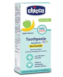 Chicco Dentifricio Toothpaste Apple and Banana Flavour - 50 gm