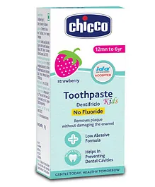 Chicco Dentifricio Toothpaste Strawberry Flavour - 50 gm