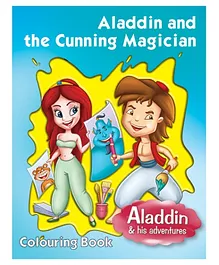 Pegasus Coloring Book Aladdin And The Cunning Magician - English