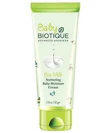 Biotique Bio Milk Nurturing Baby Moisture Cream - 50 gm