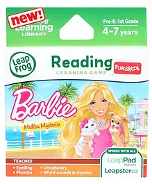 Leap Frog Reading Learning Game - Barbie Malibu Mysteries
