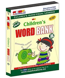 MAS Kreations Childrens Word Bank-B DVD - English
