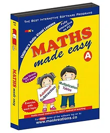 MAS Kreations Maths Made Easy-A - English