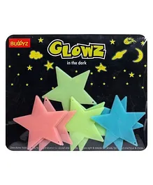 Buddyz Glowz Big Stars - 8 Pieces (Color May vary)