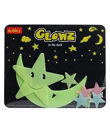 Buddyz Glowz Smiling Star and Smiling Moon - 8 Pieces