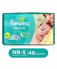 Pampers Taped Diapers Small (SM) 46 count