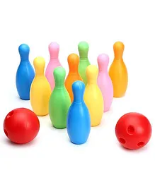 Toysbox Carry On Bowling Set Multicolor - 10 Pins