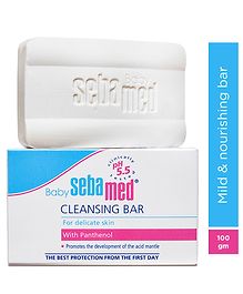 Baby Sebamed Cleansing Bar|pH 5.5 |Newborn bathing|Soap Free|Tear Free|100 gm