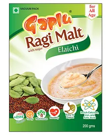 Gaplu Ragi Malt Elachi Flavour - 200gm