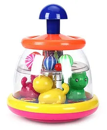 Luvely Push N Spin Cat (Color May Vary)