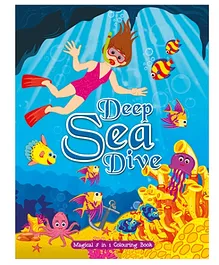 Art Factory Deep Sea Dive Magical 5 in 1 Coloring Book