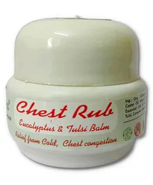 Chest Rub-Eucaluptus & Tulsi balm -25 gms