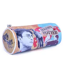 Harry Potter Round Pencil Pouch - Yellow