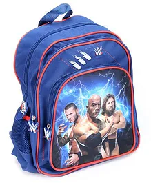 WWE School Backpack Blue - 14 Inches