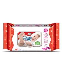Xtra Care Wetty Wipes Cherry Blossom - 80 Pieces