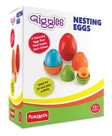 Giggles Nesting Eggs - Multi Color