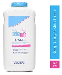 Baby Sebamed Powder| Olive Oil, Allantoin|Keeps newborn's skin fresh|absorbs sweat|200 gm